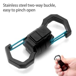 Fishing magnetic buckle Mountain buckle Fishing hook Fishing tool Multi-function tool magnetic buckle