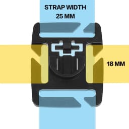 4Pcs 360 Rotation D-Ring Clips Tactical Bag Accessories for MOLLE Webbing Attachment Backpacks D-Ring Grimloc Locking D-Ring
