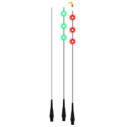 1PC Gravity Sensor Fiberglass Tail+1 Tube Luminous LED Light DIY Optical Tackle Ocean Fishing Tools Tackle Accessories