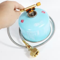 Camping Gas Stove Gas Refill Adapter Outdoor Cylinder Filling Adapter Gas Tank Furnace Connector Accessories Camping Equipment