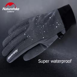 Naturehike Sports Gloves Waterproof Keep Warm Winter Gloves Men Women Outdoor Hiking Climbing Gloves Cycling Motorcycle Gloves