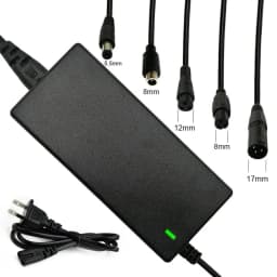42V 2A Lithium Battery Charger Balance Bike Electric Scooter Power Adapter Universal 5Plugs For 36 25.9V 24V Lithium Battery