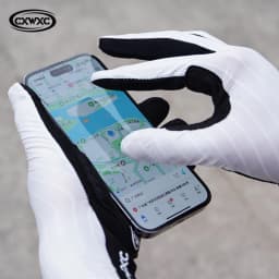 CXWXC Touch Screen Long Full Fingers Gloves Breathable Sports Cycling Gloves MTB Road Bike Riding Racing Women Men Mittens