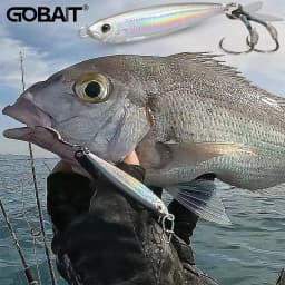 Metal Jig Lure 20g 30g 40g 3D Printed Fast Sinking Fishing Tackle Blade Hook Swimbait Pesca VIB Bait