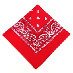 1/10pcs Fashion Hip Hop 100% Cotton Bandana Square Scarf 55cm*55cm Black Red Paisley Headband Printed For Women/Men/Boys/Girls