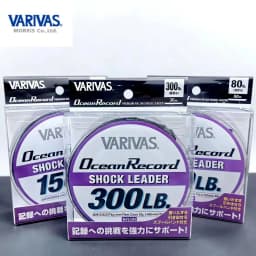 Original Japan VARIVAS FISHING LINE Ocean Record SHOCK LEADER Front Wire FISHING LINE 50M/30M 35LB-370LB JAPAN FISHING LINE