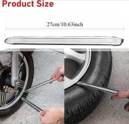 27cm Tire Pry Bar Lever 1-5Pcs Curved Steel Tyre Remover Tool for Car Motorcycle Bicycle Wheel Repair Maintenance Kit