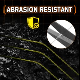ZUKIBO Nanofil Crystal Unifilament Fishing Line Green Smooth Thin Line Abrasion Resistant Zero Memory for Spinning Reels