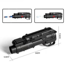 Outdoor Sports M203 Gel Balls Grenade Launcher M416 Foam Soft Bullet 20mm DIY Down Hanging CS Toy Accessories QG811
