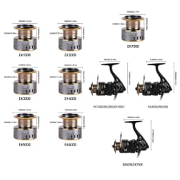 Fishing Reel, 13BB Freshwater Fishing Reels, Ultra Smooth Powerful Saltwater Spinning Reel, 5.2:1 Gear Ratio Waterproof Reel