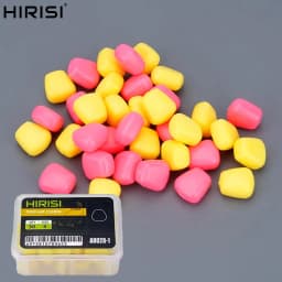Hirisi 30 PCS Pop-Up Corn Carp Fishing Bait Soft Artificial Carp Baits Corn Fishing Lures Utility Fishing Accessories New AH028