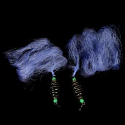 4Pcs/Lots Durable Fish Bait Net Nylon Folding Fishing Spring Net With Luminous Beads Netting For Night Fishing Shoal Cast Nets