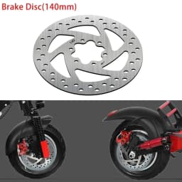 1/2/3PCS 140mm 6 Holes Brake Disc Rotor For INOKIM OX OXO Brake Disc Wear-resistant Electric Scooter Accessories
