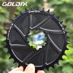 GOLDIX 3-Bolt MTB/Road Bike Chainring Wide and Narrow Teeth AERO Chainring CNC Hollow Cutting Machining for SRAM 3 Bolt Crankset