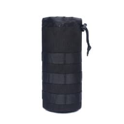 Tactical Molle Water Bottle Bag Outdoor Hiking Camping Drawstring Holder Multifunction Bottle Storage Pouch Pocket