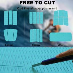 1200x300x5mm EVA Foam Surfboard Traction Pad Boat Decking Sheet Diamond Non-Slip Self-Adhesive Marine Flooring Mat for Yacht SUP