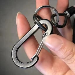 Lost Rope 1.2m/2m Elastic Roll Key Hanging Rope Steel Wire Spring Rope Fishing Roll Hanging Rope Fishing Hanging Rope