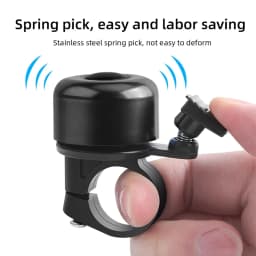 1 Bike Bell, Easy To Install, Available In Multiple Colors, Suitable For Mountain Bikes, A Must-Have For Outdoor Cycling