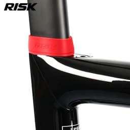 RISK Bicycle Seat Post Rubber Ring Dust Cover Cycling Silicone Waterproof Mountain Bike Seatpost Protective Ring