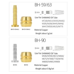 10/20 pcs Bicycle Brake Olive Connecting Inserts for SHIMANO BH90 BH59 SRAM Magura Tektro Cycle Hydraulic Disc Brake Hose