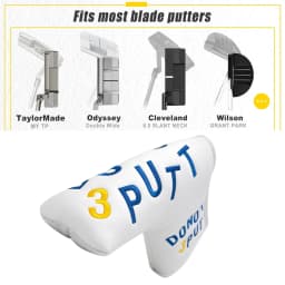 Funny Golf Mallet Blade Putter Cover Golf Club Cover ,Gift Golf Accessories for Men Golfers Dad