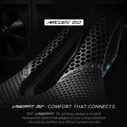 RYET 3D Printed Carbon Bike Saddle Ultralight MTB Road Fiber Bicycle Seating Cushion Comfortable Ventilated Cycling Seat Parts