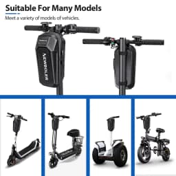 NEWBOLER 5L Electric Scooter Front Bag With Password Lock Large Capacity Electric Scooter Bag Outdoor Storage For Xiaomi Scooter