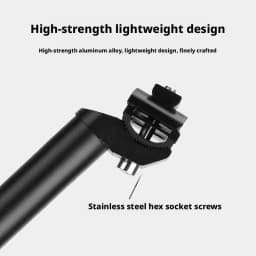 Abrazine Aluminum Alloy Bike Seatpost Bicycle Seat Post 25.4 27.2 28.6 30.4 31.6mm MTB Road Bike Saddle Tube Cycling Accessories
