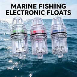 1 Piece 11cm/4.33 Inch Deep Water Fishing Light Night Underwater Lure Light Outdoor IPX6 Waterproof High Pressure Resistant
