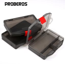 PROBEROS Tool Storage Box Fishing Tackle Box Large Capacity Fishing Accessories Fish Hook Lure Fake Bait Boxes Fishing Goods