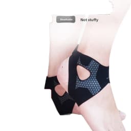Breathable Ankle Support Strap, Lightweight Heel Wrap for Basketball Soccer, Anti-Twist Foot Joint Protection for Sports