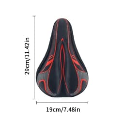 Bicycle seat cushion, saddle cover, men's and women's bicycle seat cushion, adjustable soft cushion bicycle seat cushion