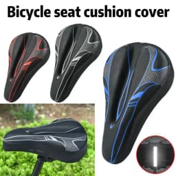 Bicycle seat cushion, saddle cover, men's and women's bicycle seat cushion, adjustable soft cushion bicycle seat cushion