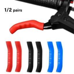 1/2PC Thickened silicone material bicycle brake handle protective cover, mountain bike anti-skid cover and bicycle accessories