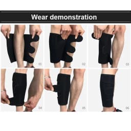 1PC Sport Shin Guard Crossfit Adjustable Calf Compression Cycling Sleeve Football Basketball Weightlifting Calf Support Brace
