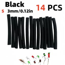 14pcs Buoyancy Fishing Foam Stick Carp Fishing Pop Up Zig Rig Foam Sticks Fly Tying Material for Parachute Dry Fly