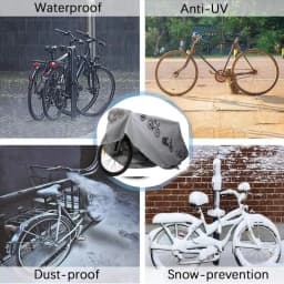 Bicycle Cover Outdoor Protection MTB Bicycle Case Cover Waterproof Dustproof Anti-UV Bike Gear All Seasons Bike Accessories