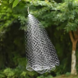 YUMEILI 5pcs Fish Binding Net, Hook Free Adhesive Net, New Fishing Method, Transparent White Mesh Small Fishing Net