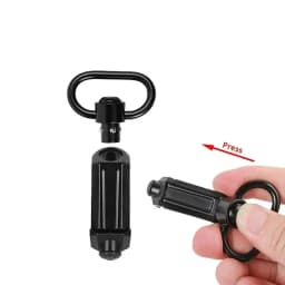 Metal 360degree QD Sling Rail Mount With 1.25Inch Swivel and 20mm Base For Hunting Accessory