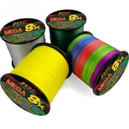 JOF X8 X16 Strands PE Braided Fishing Lines 0.16mm-0.8mm 18-200LB 300M 500M Multifilament Wires Sea Fish Line Ocean Rock Fshing