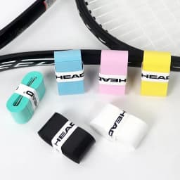 4/12pcs HEAD Tennis Racket Overgrip Sweat Band Absorption Grip PU Badminton Racket Handle Grip Tennis Griptape Padel Racket Grip