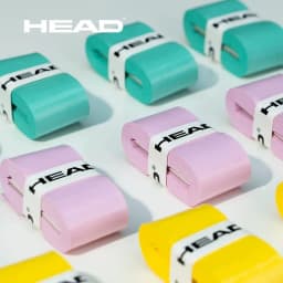 4/12pcs HEAD Tennis Racket Overgrip Sweat Band Absorption Grip PU Badminton Racket Handle Grip Tennis Griptape Padel Racket Grip
