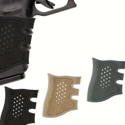 Tactical Pistol Rubber Grip Anti Slip Glove for Gl*ck G17/19/20/21/22/23/31/32 Reduce Recoil Grip Glove Hunting Accessories