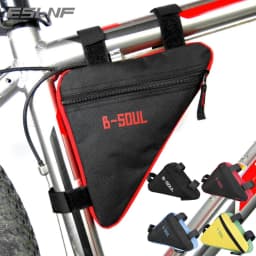 Mountain Bike Bag Triangle Waterproof Cycling Bag Front Tube Frame Bag Bicycle Accessories