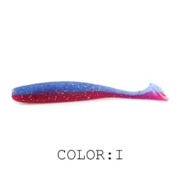 Supercontinent A shiner 5cm 7.5cm 10cm Fishing Lures soft Artificial Bait easy for hooking up big pike T tail Shad