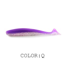 Supercontinent A shiner 5cm 7.5cm 10cm Fishing Lures soft Artificial Bait easy for hooking up big pike T tail Shad