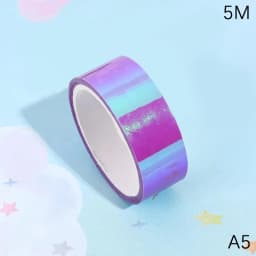 2025 New Holographic RG Prismatic Glitter Tape Hoops Stick Rhythmic Gymnastics Decoration Kawaii DIY Scrapbooking