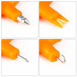 Carp Fishing 4 in 1 Coated Braid Stripper Rig Tool Puller Line Tool Multi-purpose Portable Knotter Tool Fishing Accessories