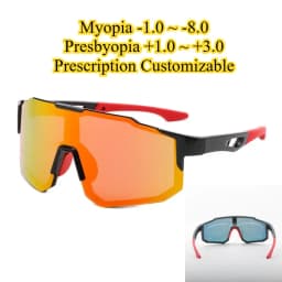 Cycling Glasses Myopia Glasses Man Custom Prescription Polarized Sunglasses Outdoor Sports Professional UV400 Photochromic lens