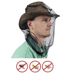 Outdoor Fishing Cap Mosquito Head Cover Mesh Net Face Protector Gardening Hat Bee Insect-proof Hat for Travel Hiking Camping Cap